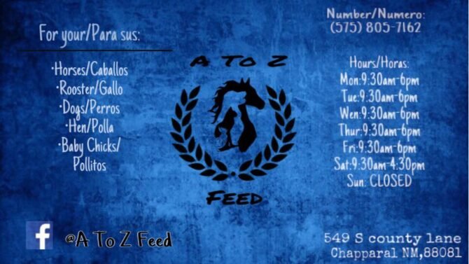 A To Z Feed Store - Chaparral New Mexico